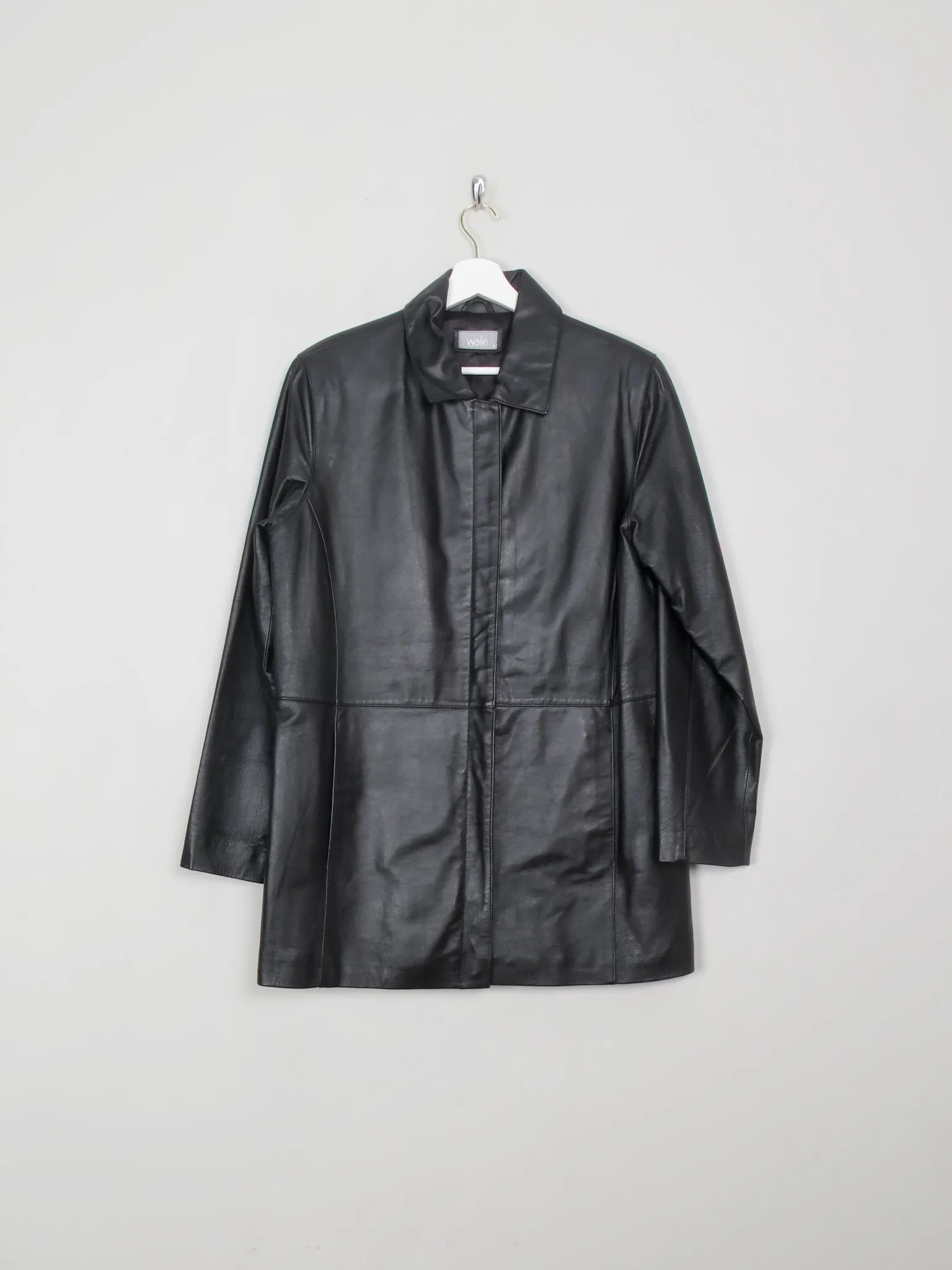 Women's Vintage Leather Short Coat M
