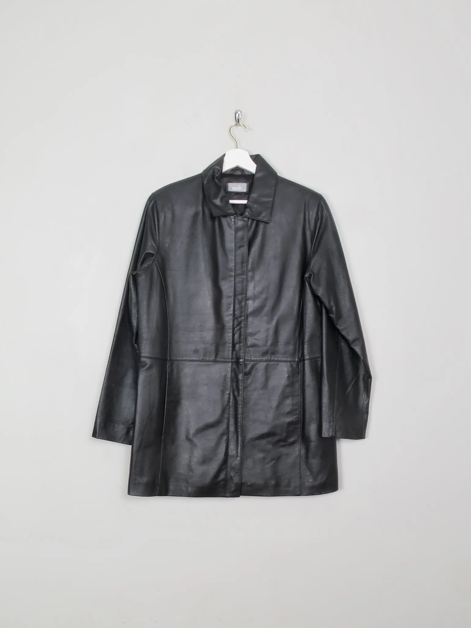 Women's Vintage Leather Short Coat M