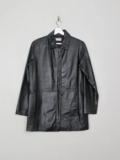 Women's Vintage Leather Short Coat M