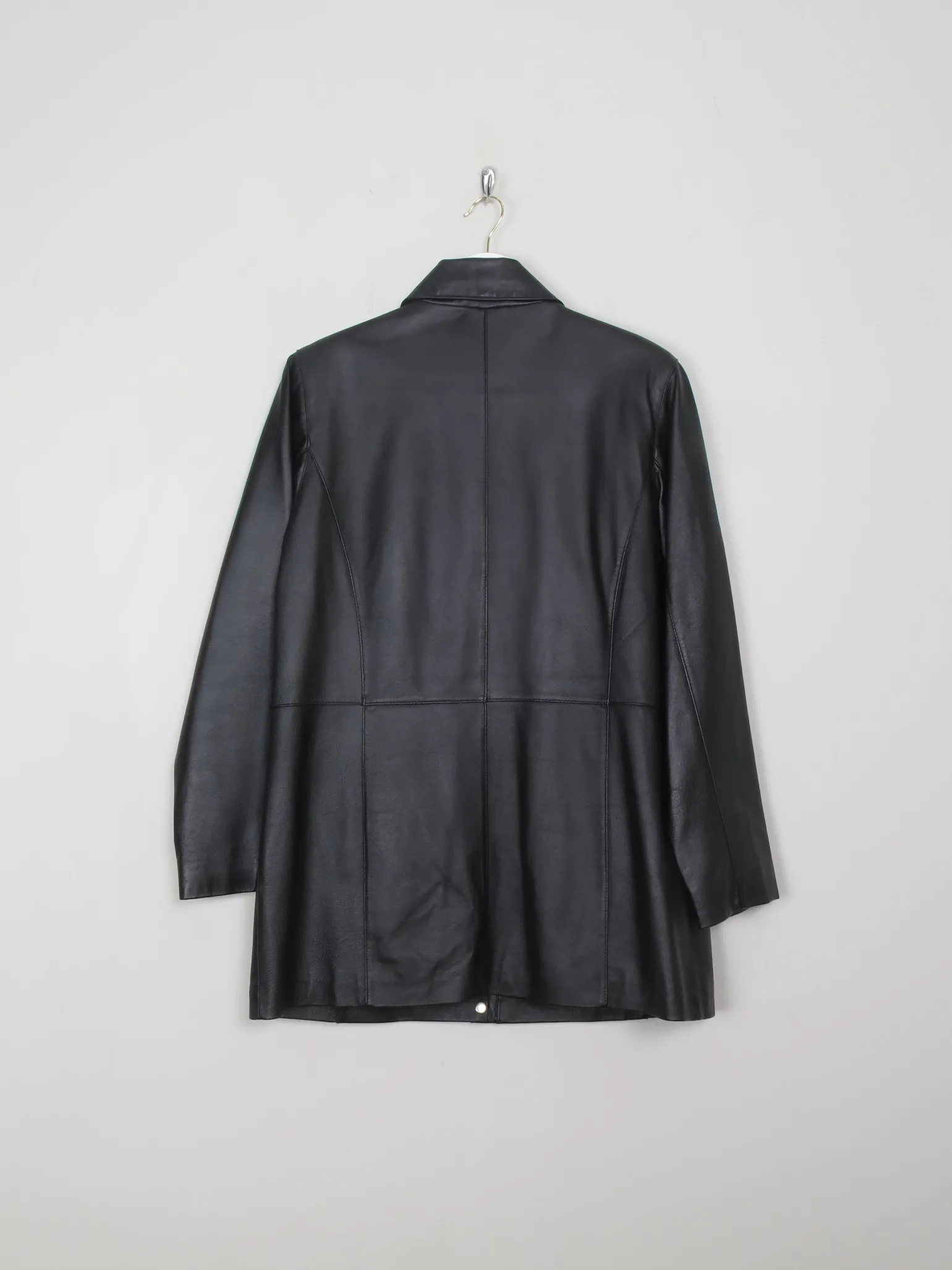 Women's Vintage Leather Short Coat M