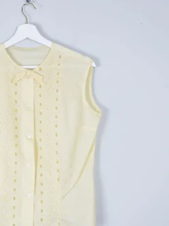 Women's Vintage Lemon Blouse S