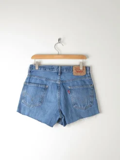 Women's Vintage Levis Denim Shorts 30"W