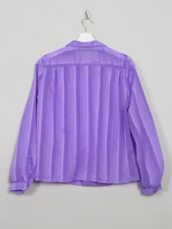 Women's Vintage Lilac Blouse S/M
