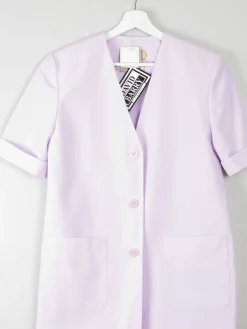 Women's Vintage Lilac Short Sleeved Jacket S