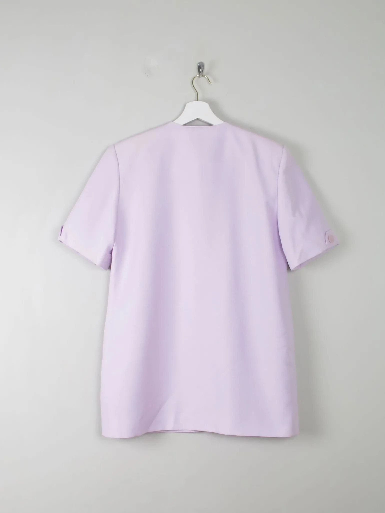 Women's Vintage Lilac Short Sleeved Jacket S