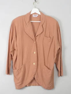 Women's Vintage Linen Jacket M