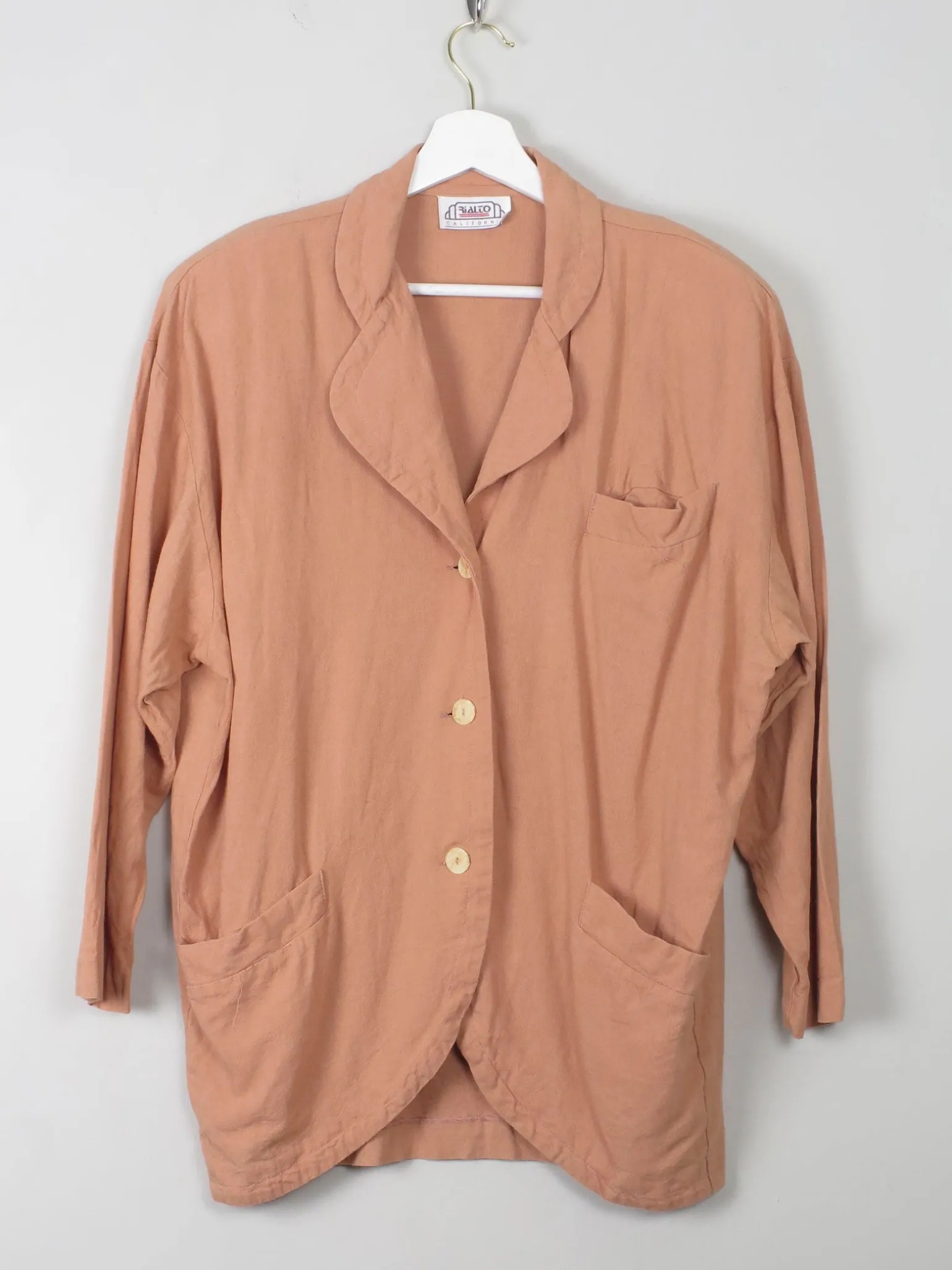 Women's Vintage Linen Jacket M