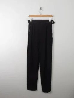 Women's Vintage Linen Mix Trousers 28" W