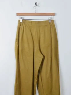 Women's Vintage Mustard Moleskin Trousers S