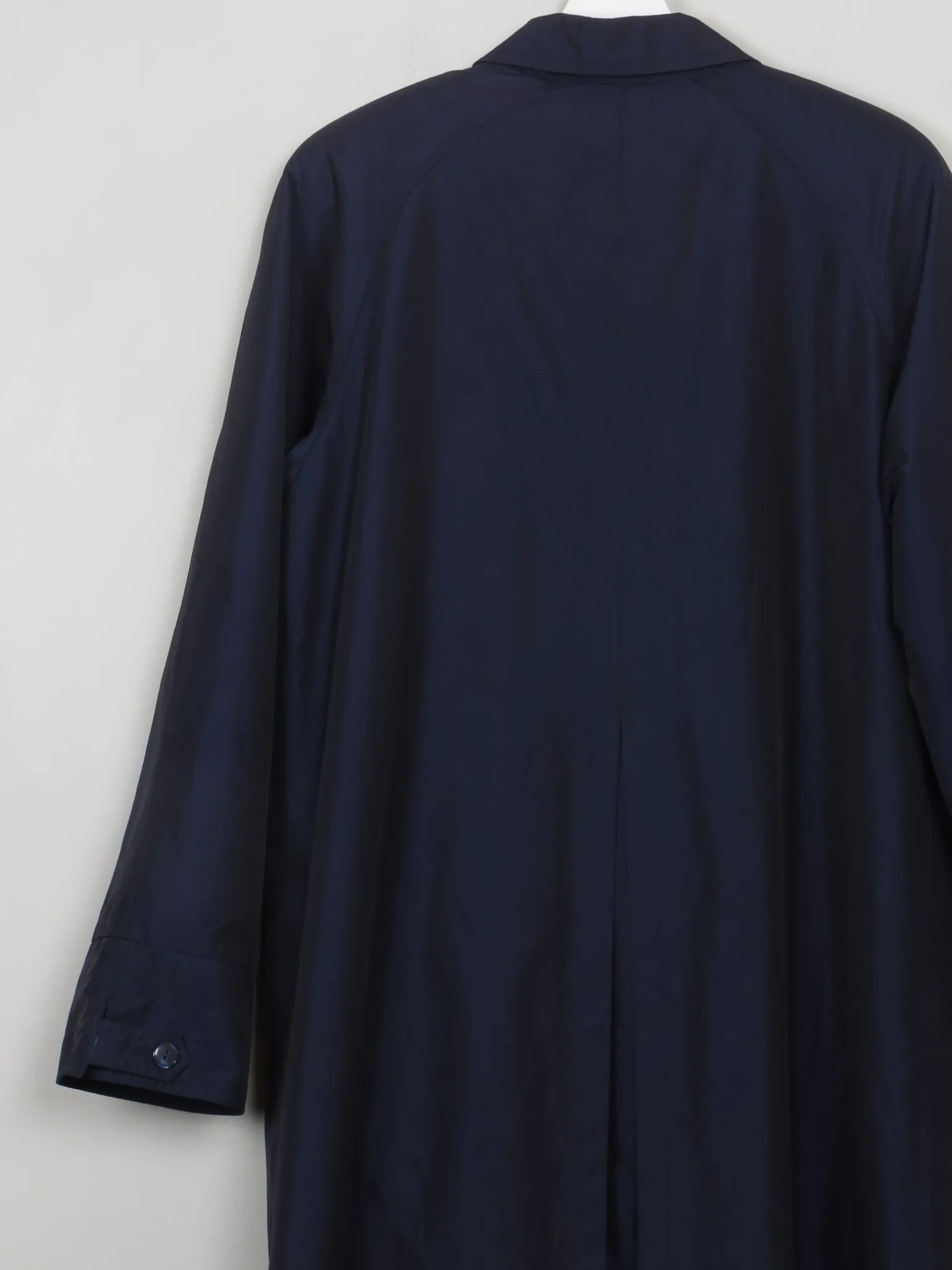 Women's Vintage Navy Two Tone Trench Coat S-L