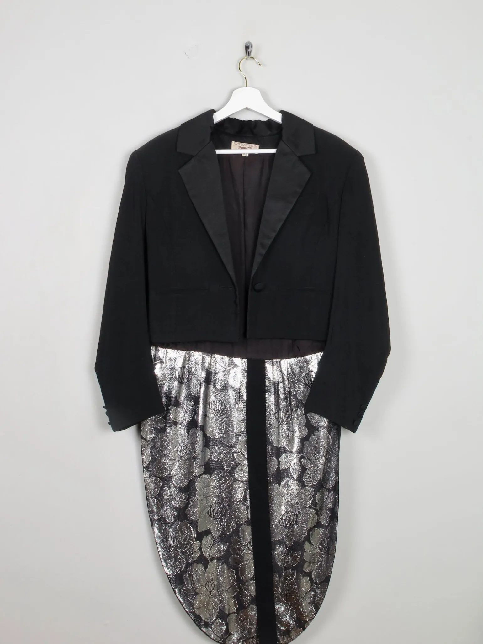 Women's Vintage Paul Castello Tails Coat S