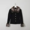 Women's Vintage Plein Sud Wool Jacket With Trims XS