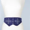 Women's Vintage Purple Suede 1970s/80s Waisted Belt S/M