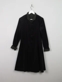 Women's Vintage Revisable Velvet & Corduroy Coat S/M