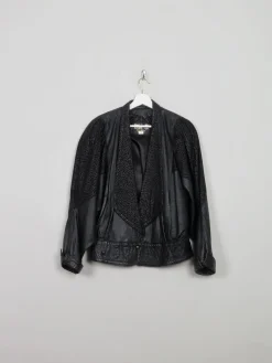 Women's Vintage 1980s Leather Jacket S