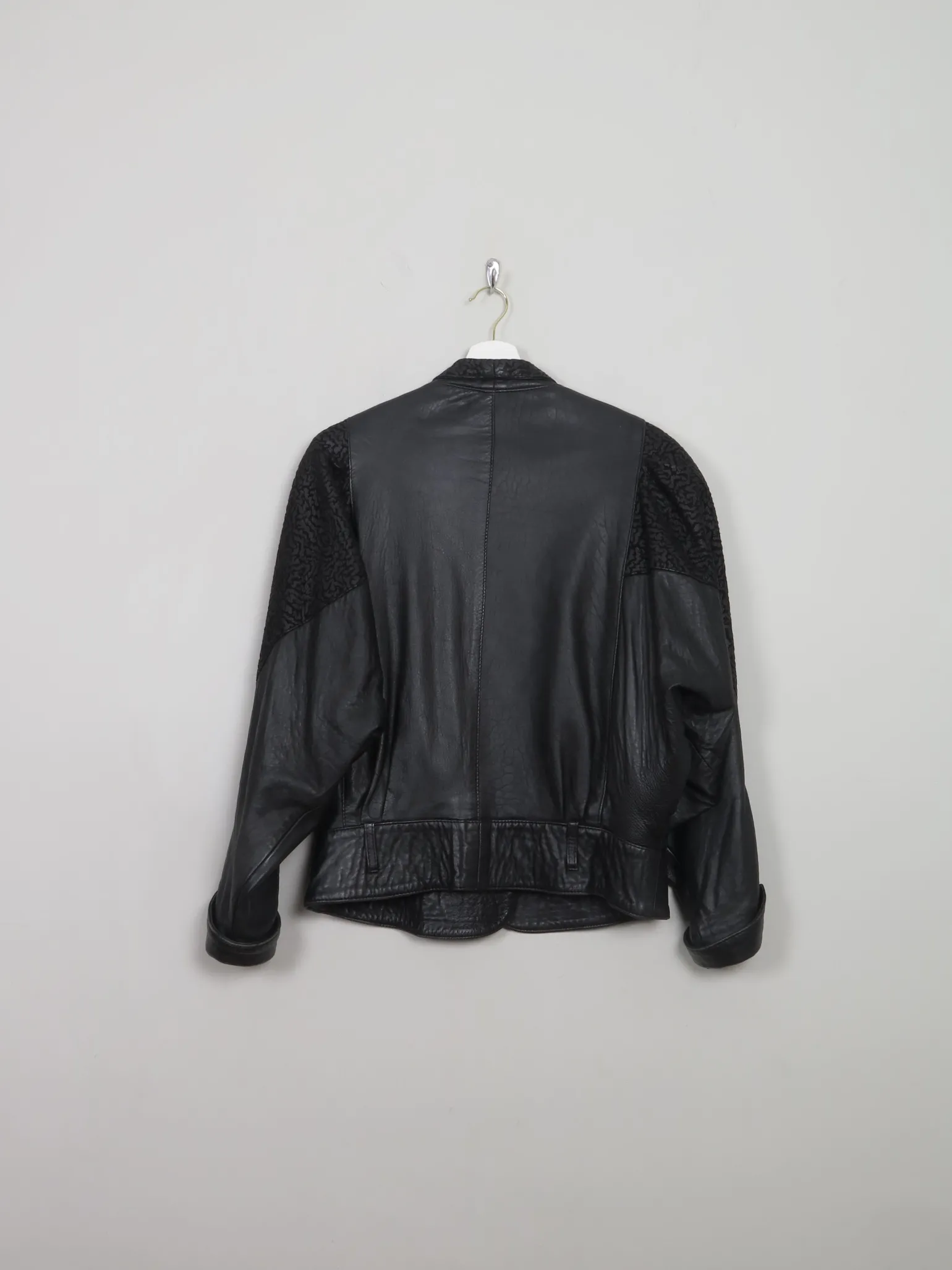 Women's Vintage 1980s Leather Jacket S