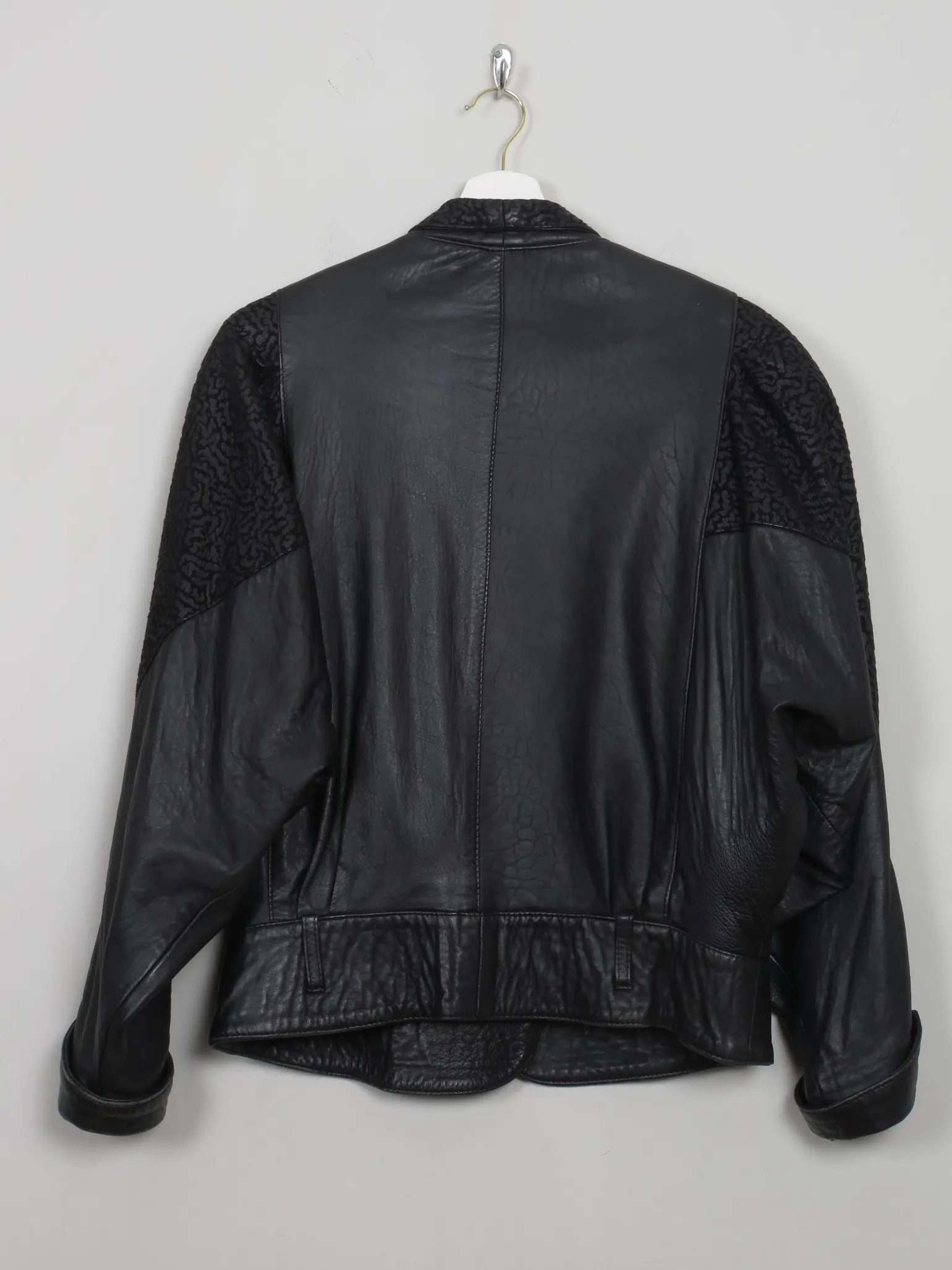 Women's Vintage 1980s Leather Jacket S