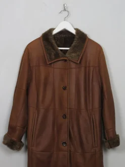 Women's Vintage Shearling Short Coat S/M