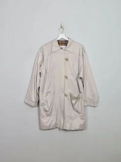Women's Vintage Short Burberry Trench Coat M