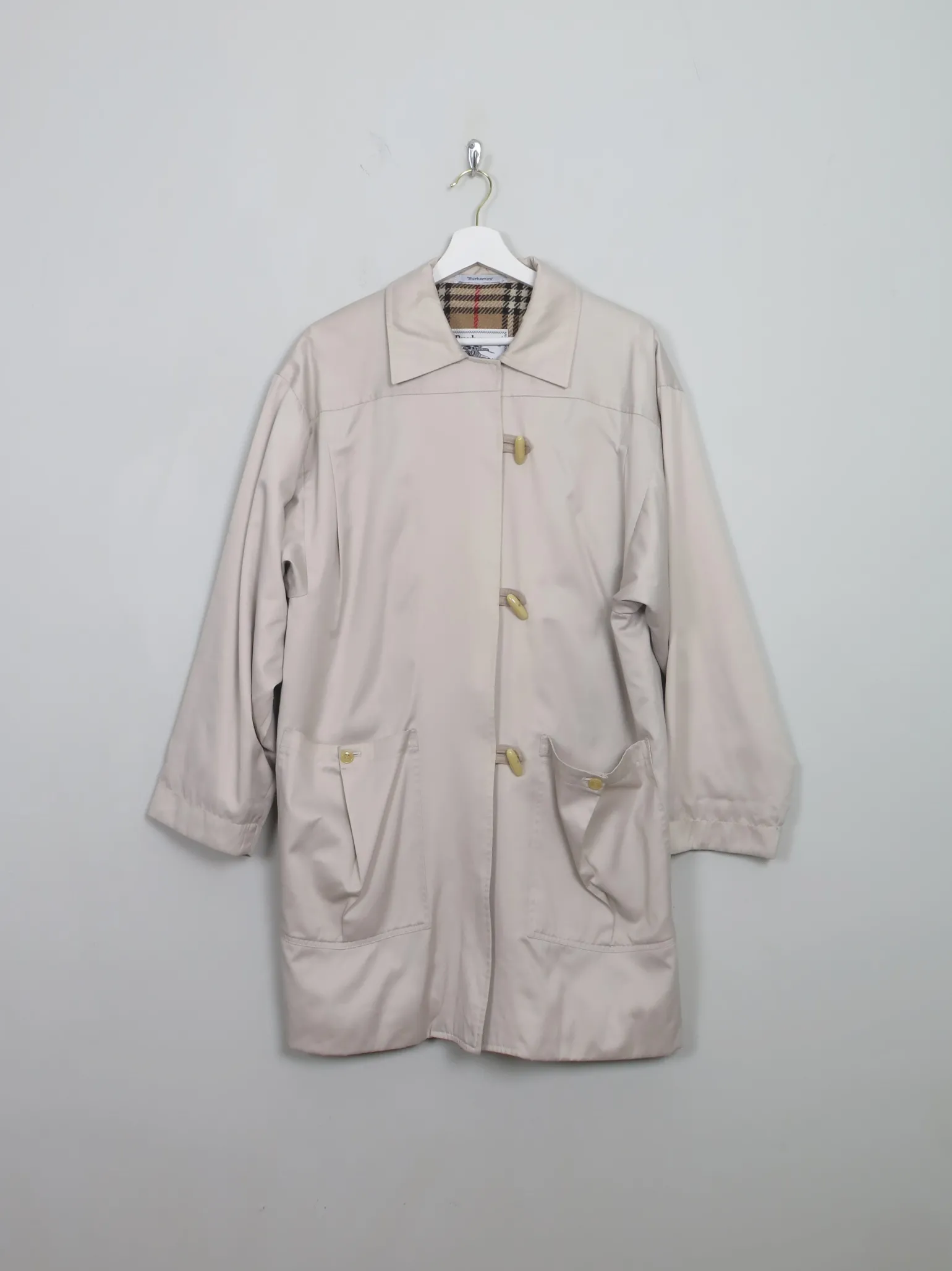 Women's Vintage Short Burberry Trench Coat M