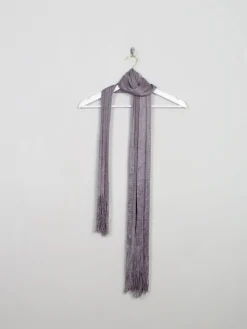 Women's Vintage Silver Scarf
