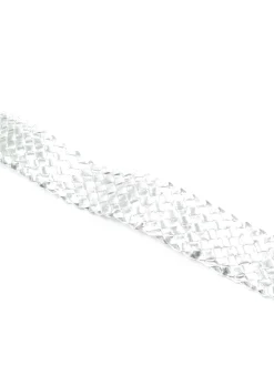 Women’s Vintage Silver Weave Belt M
