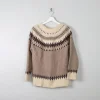 Women's Vintage Style Nordic  Jumper S/M