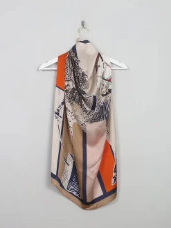 Women's Vintage Style Square Scarf