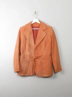 Women's Vintage Suede Jacket S