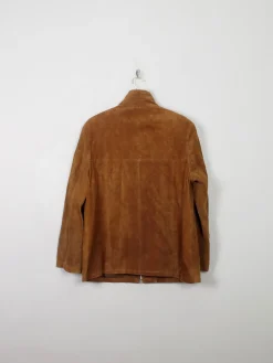 Women's Vintage Tan Suede Jacket M/L