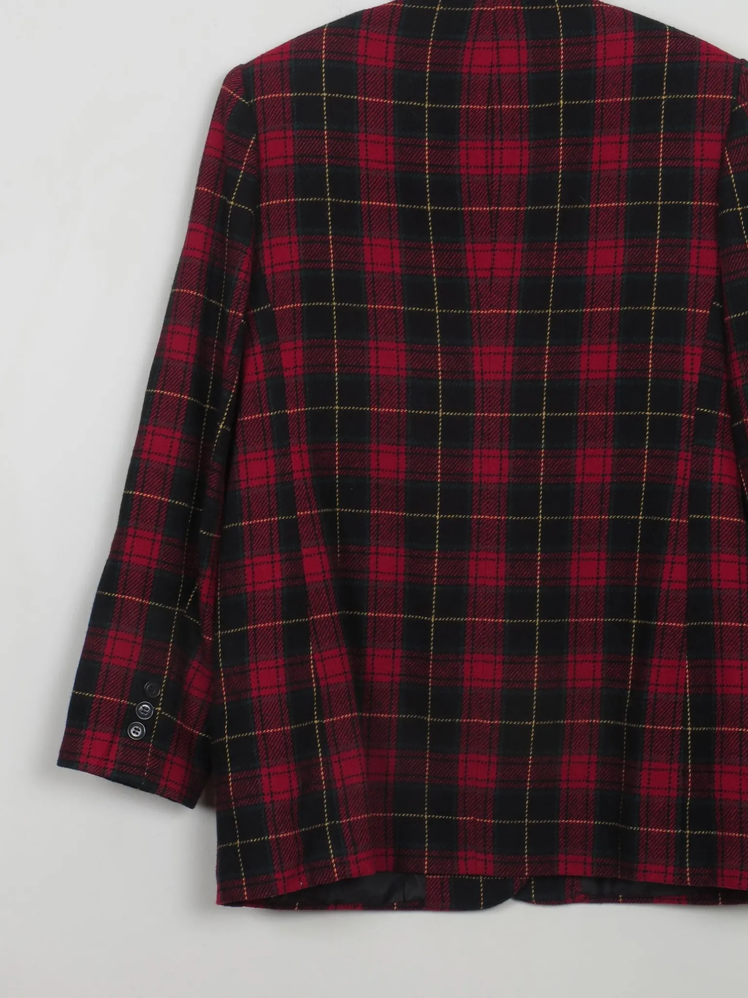 Women's Vintage Tartan Blazer M/L