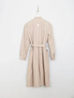 Women's Vintage Taupe Trench Coat S/M