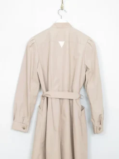 Women's Vintage Taupe Trench Coat S/M