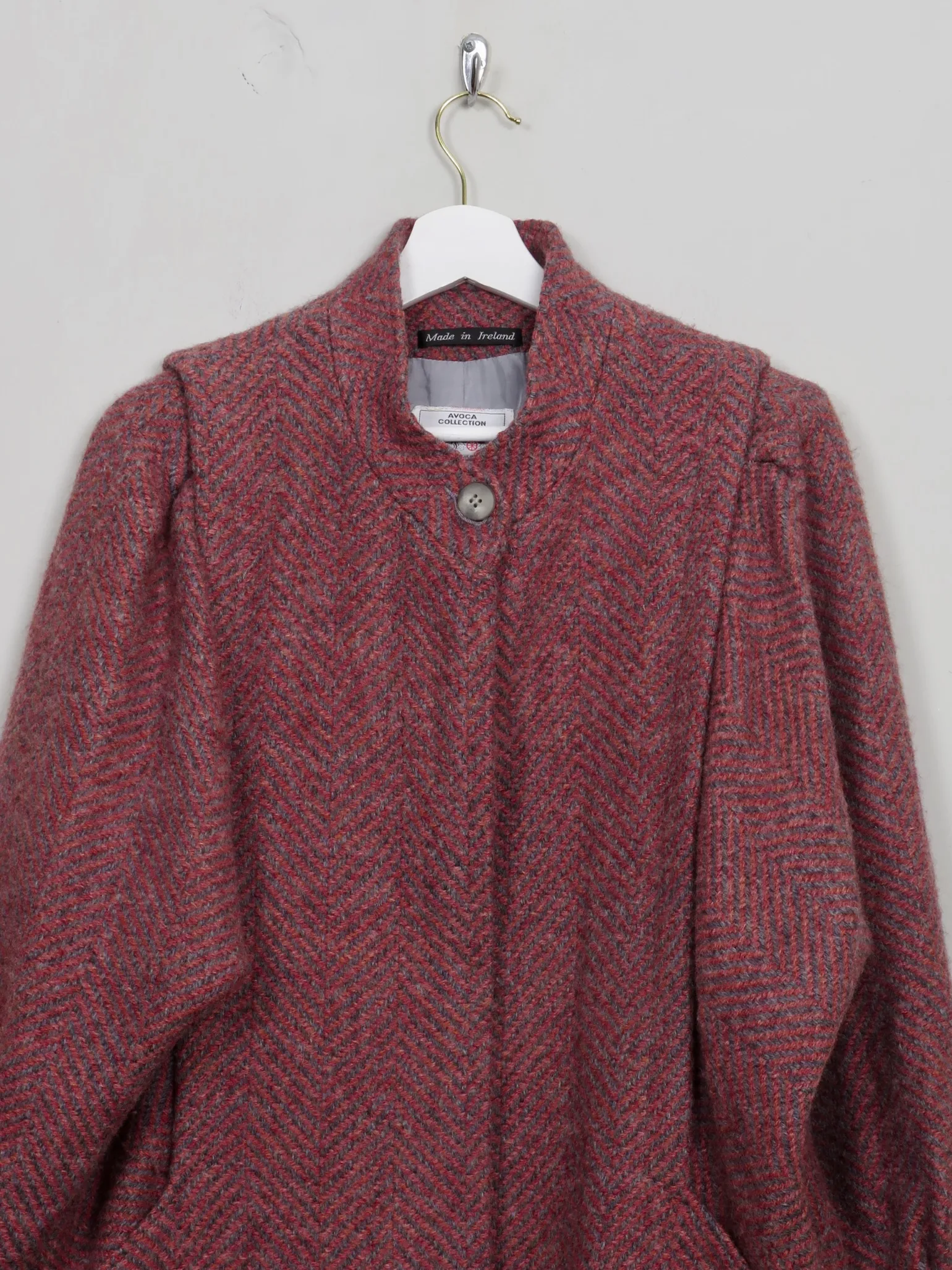 Women's Vintage tweed Avoca Short Coat S/M