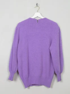Women's Vintage Wool Embellished Jumper M/L
