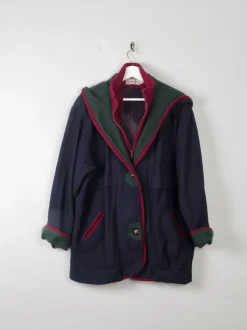 Women's Vintage Wool Jacket By Herman Kay S/M