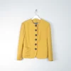 Women’s Vintage Yellow/Mustard Louis Feraud Jacket M