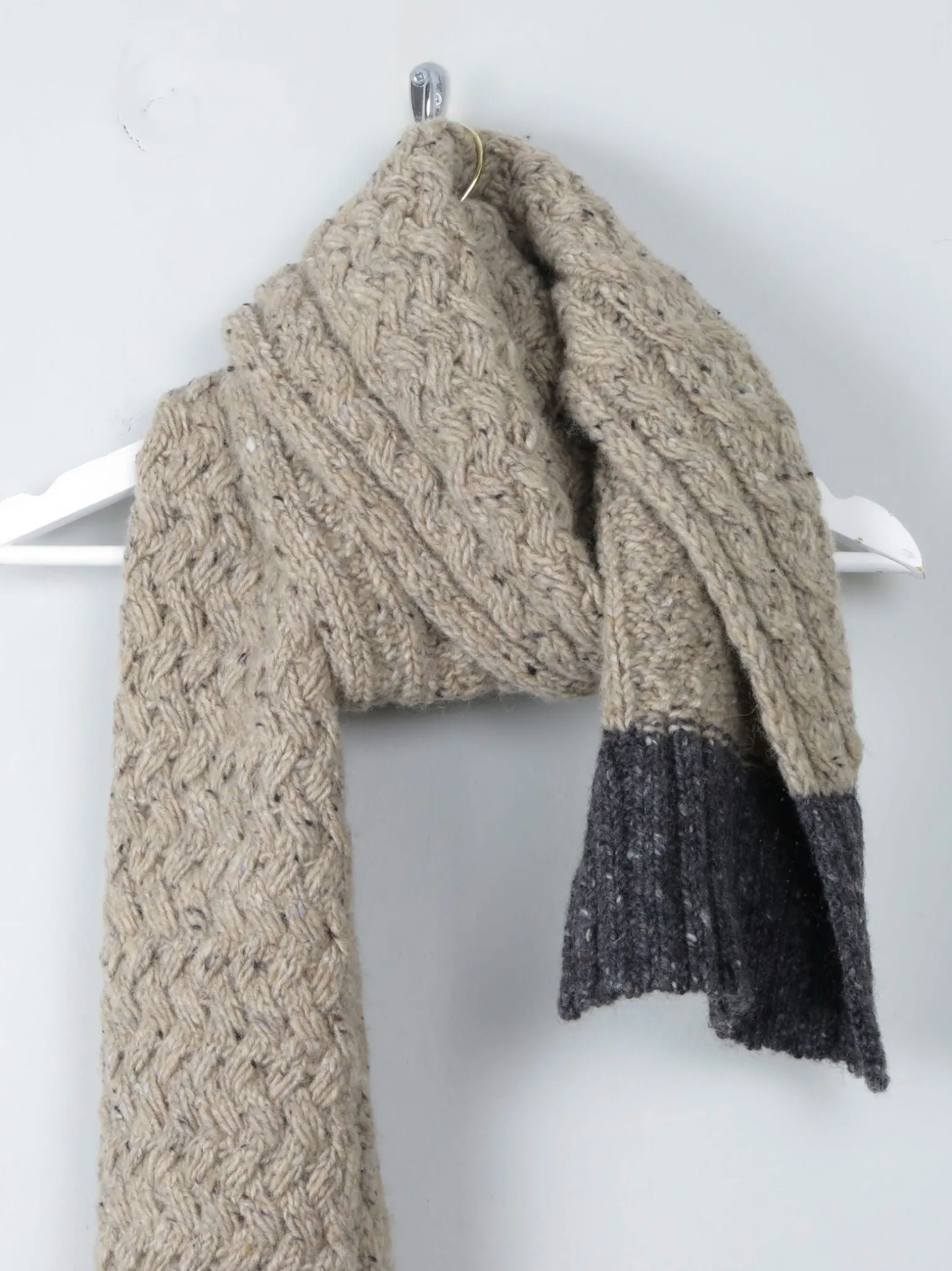 Wool Avoca Knitted Scarf