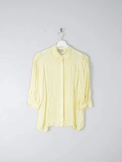 Yellow Oliver Bonas Frilly Blouse 8