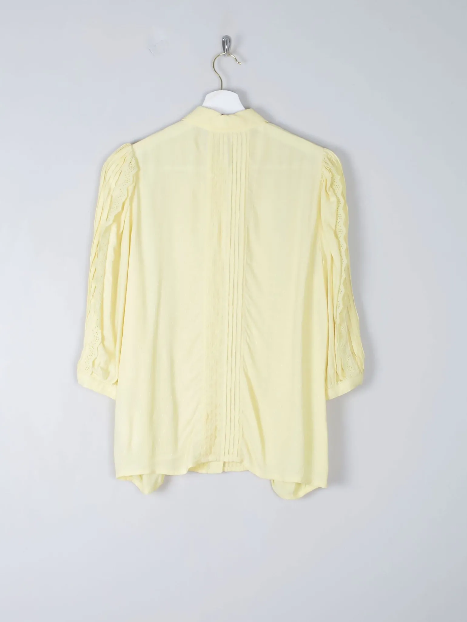 Yellow Oliver Bonas Frilly Blouse 8