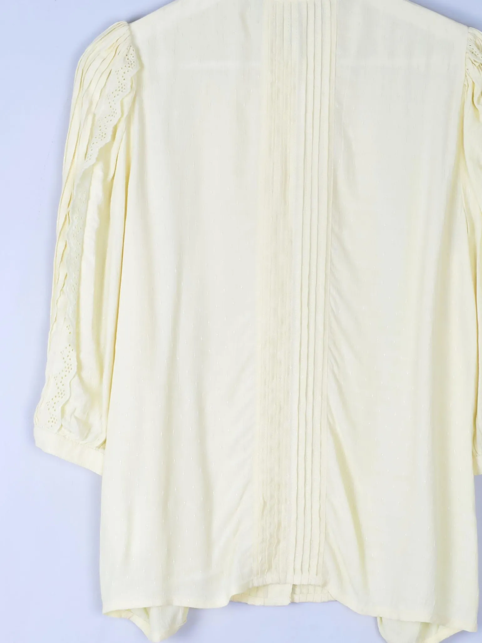 Yellow Oliver Bonas Frilly Blouse 8